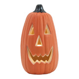 Livingandhome Halloween LED pumpkin lantern 34cm, UK version