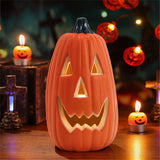 Livingandhome Halloween LED pumpkin lantern 34cm, UK version