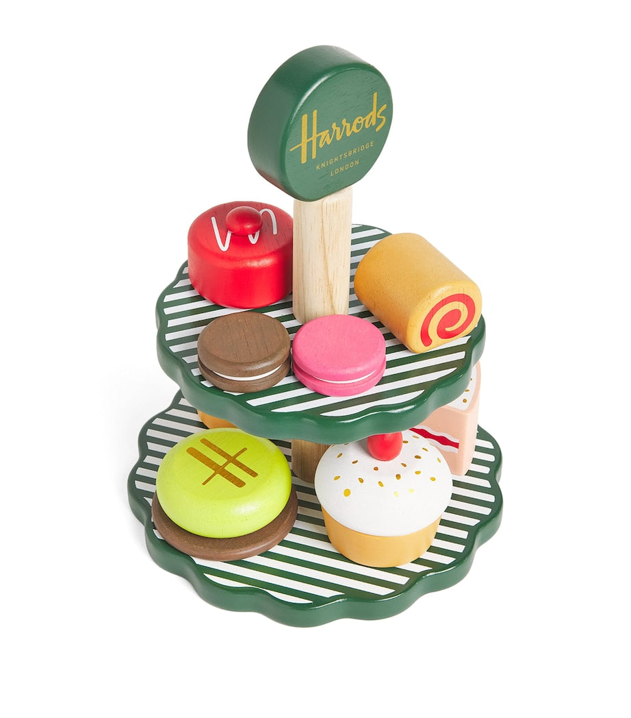 Harrods afternoon tea cake stand toy set, UK version