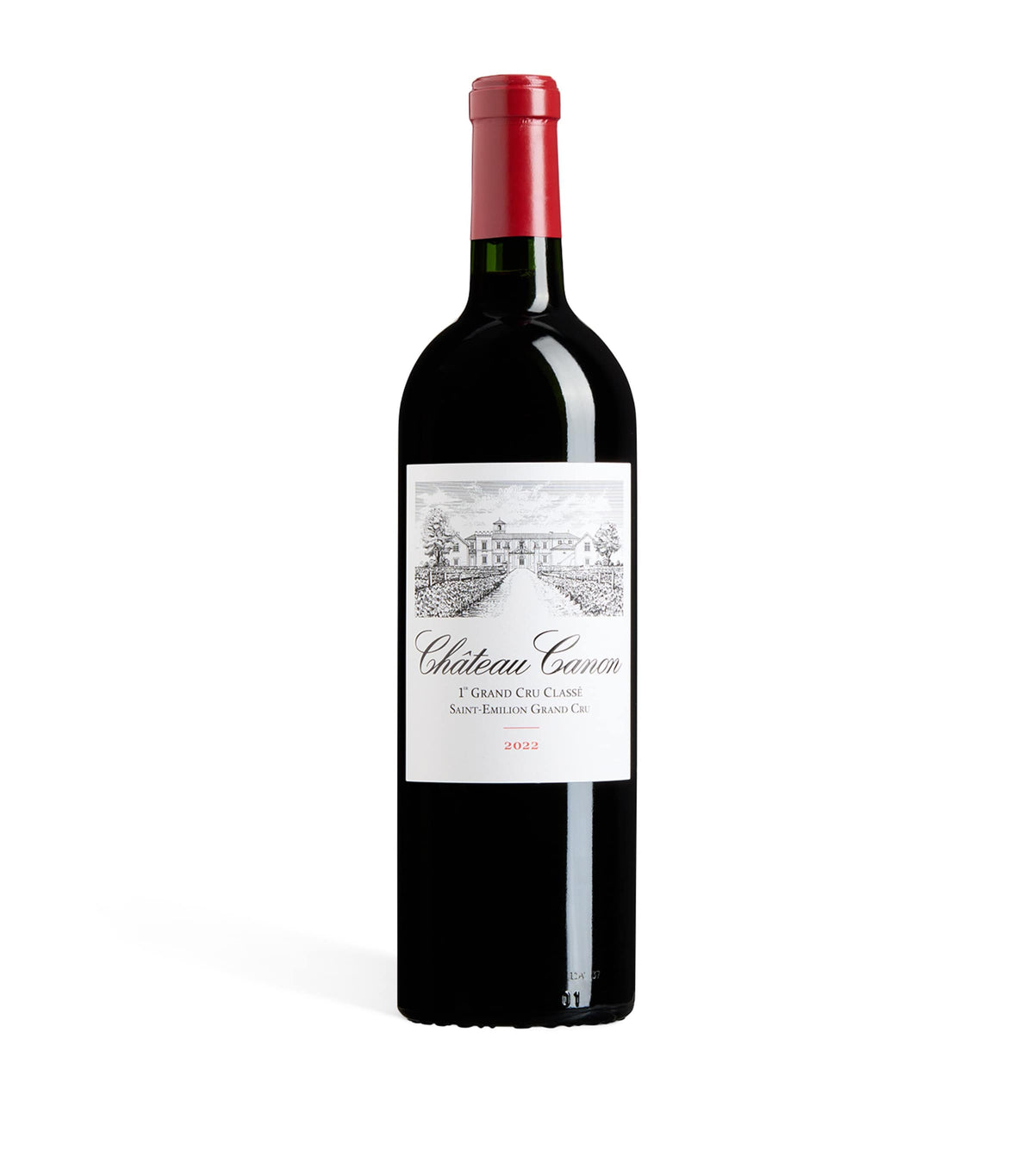 Château Canon Bordeaux red wine 2022 vintage 75cl - British product