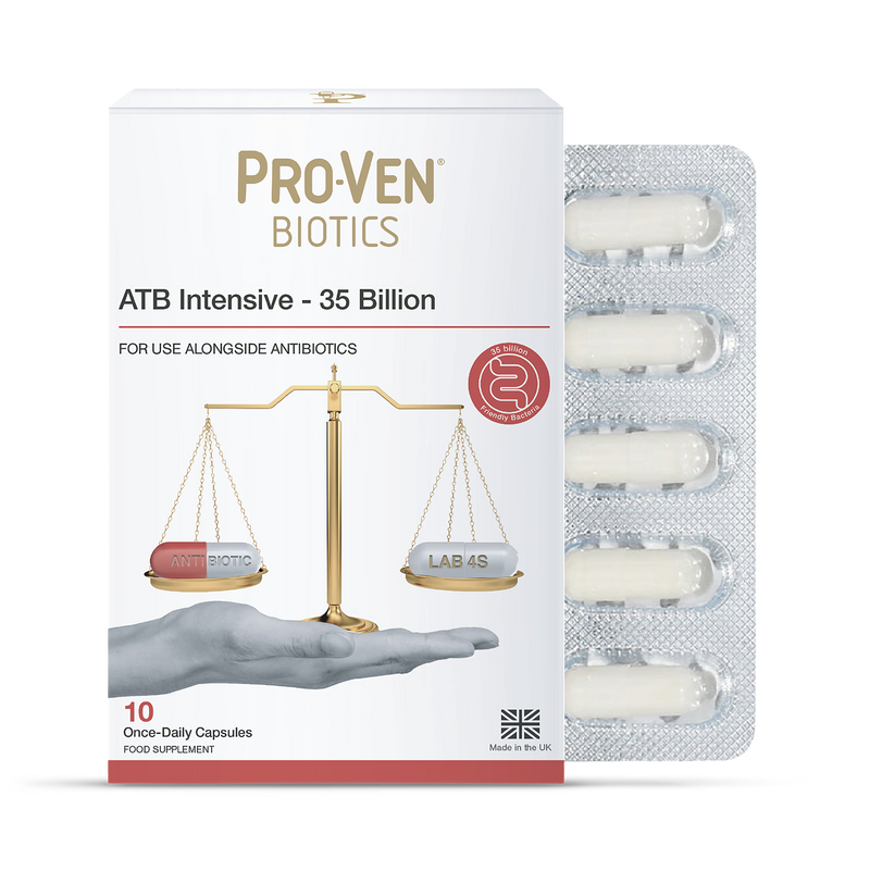 Pro-Ven ATB Intensive 35 billion probiotic capsules, UK version