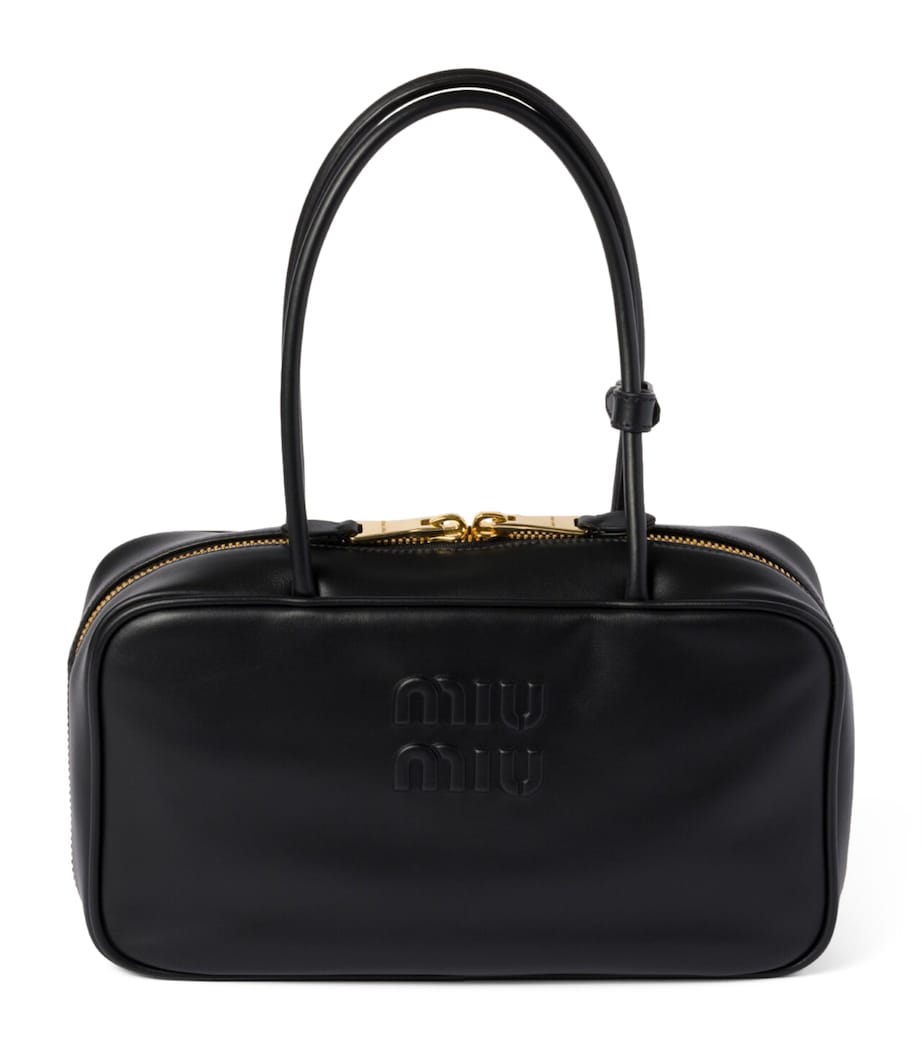 Miu Miu Beau top-handle leather bag, imported from the UK