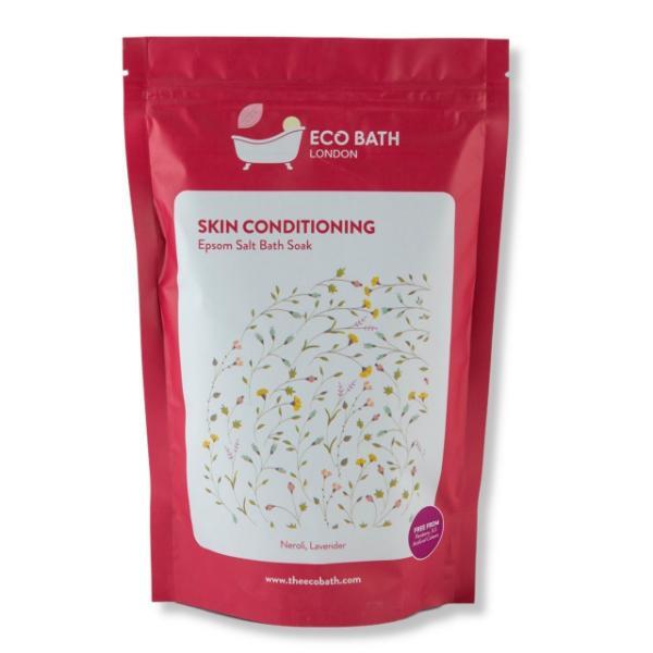 Eco Bath skin conditioning Epsom salt bath soak 1kg, UK version