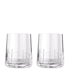 Christofle Graphik crystal water glasses set of two 200ml - British product