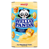 Meiji Hello Panda biscuits with milk flavoured filling - (British brand)