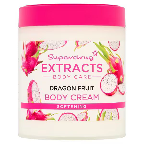Superdrug Dragon Fruit Body Cream 475ml (British brand)