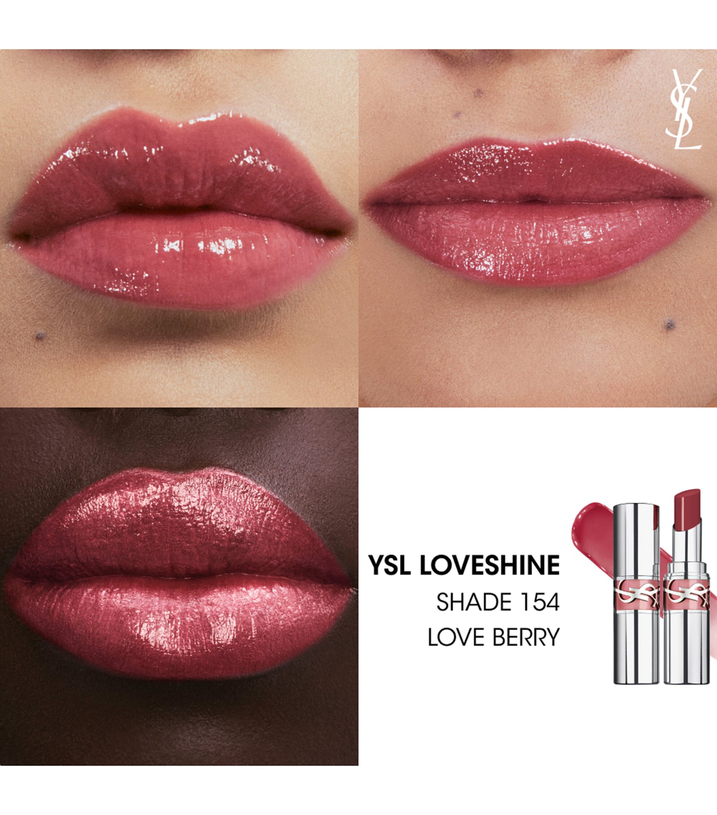 YSL Loveshine High Shine Lipstick (British brand)