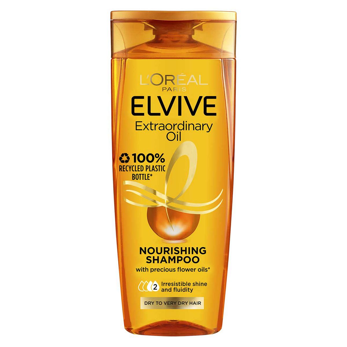 L'Oreal Paris Elvive Extraordinary Oil Shampoo for Nourishing Dry Hair 250ml GOODS Boots   