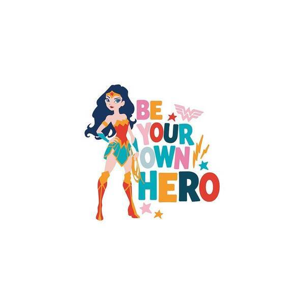 Wonder Woman Be Your Own Hero print (British brand)