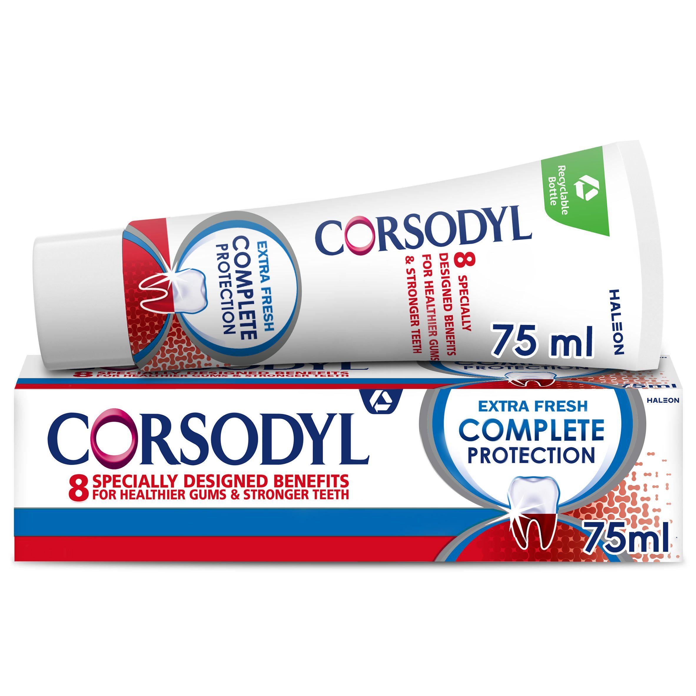 Corsodyl Complete Protection Extra Fresh Toothpaste 75ml GOODS Sainsburys   