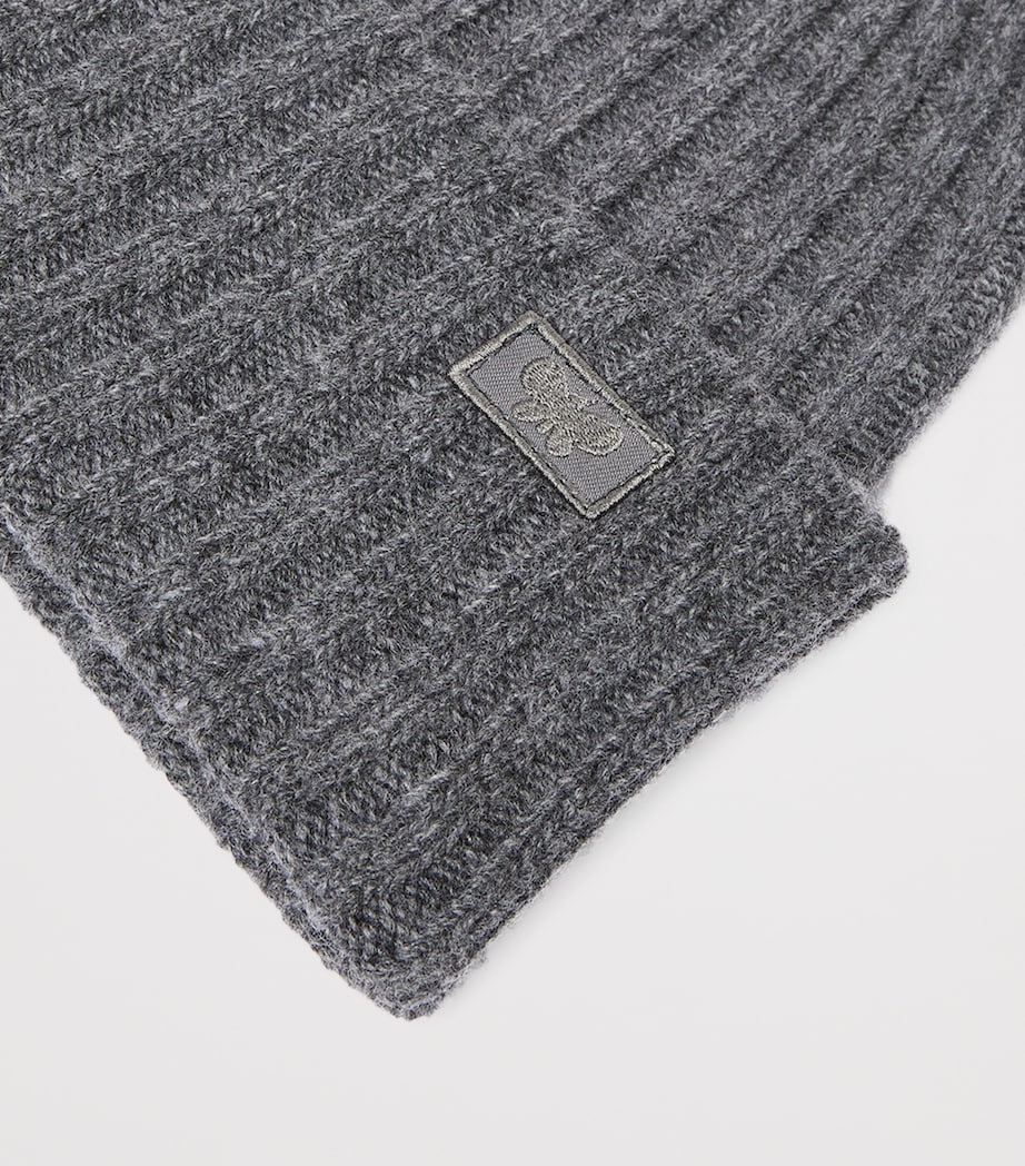 Weekend Max Mara virgin wool logo beanie, UK version