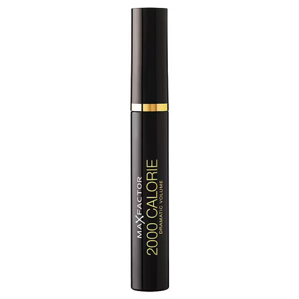 Max Factor 2000 Calorie Mascara Black makeup tube (British brand)