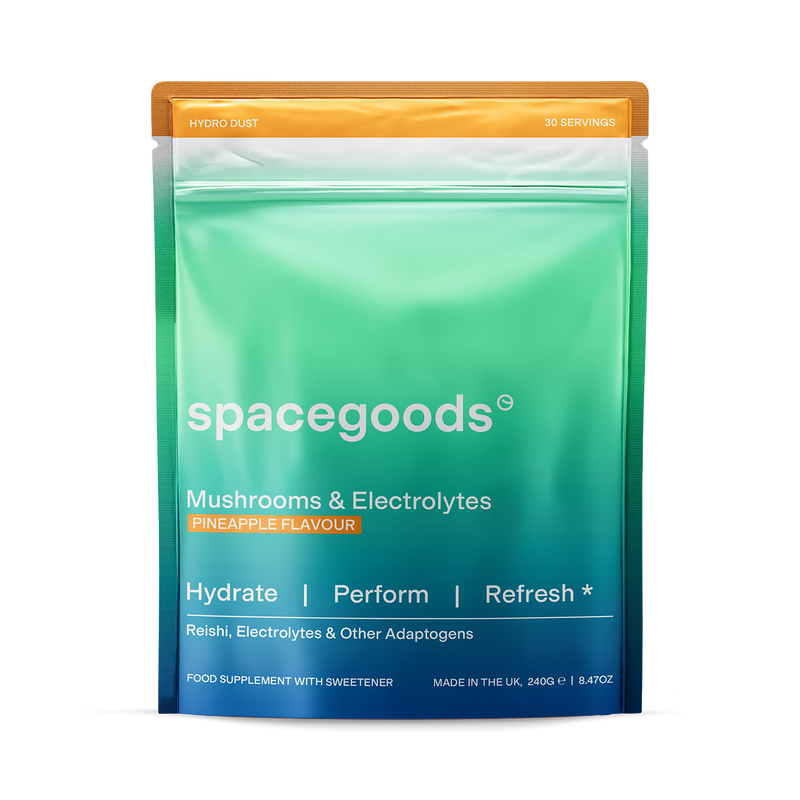 Spacegoods electrolyte powder pineapple flavour 174g (British brand)