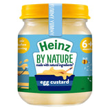 Heinz By Nature Egg Custard Jar, 6+ Months GOODS Boots   