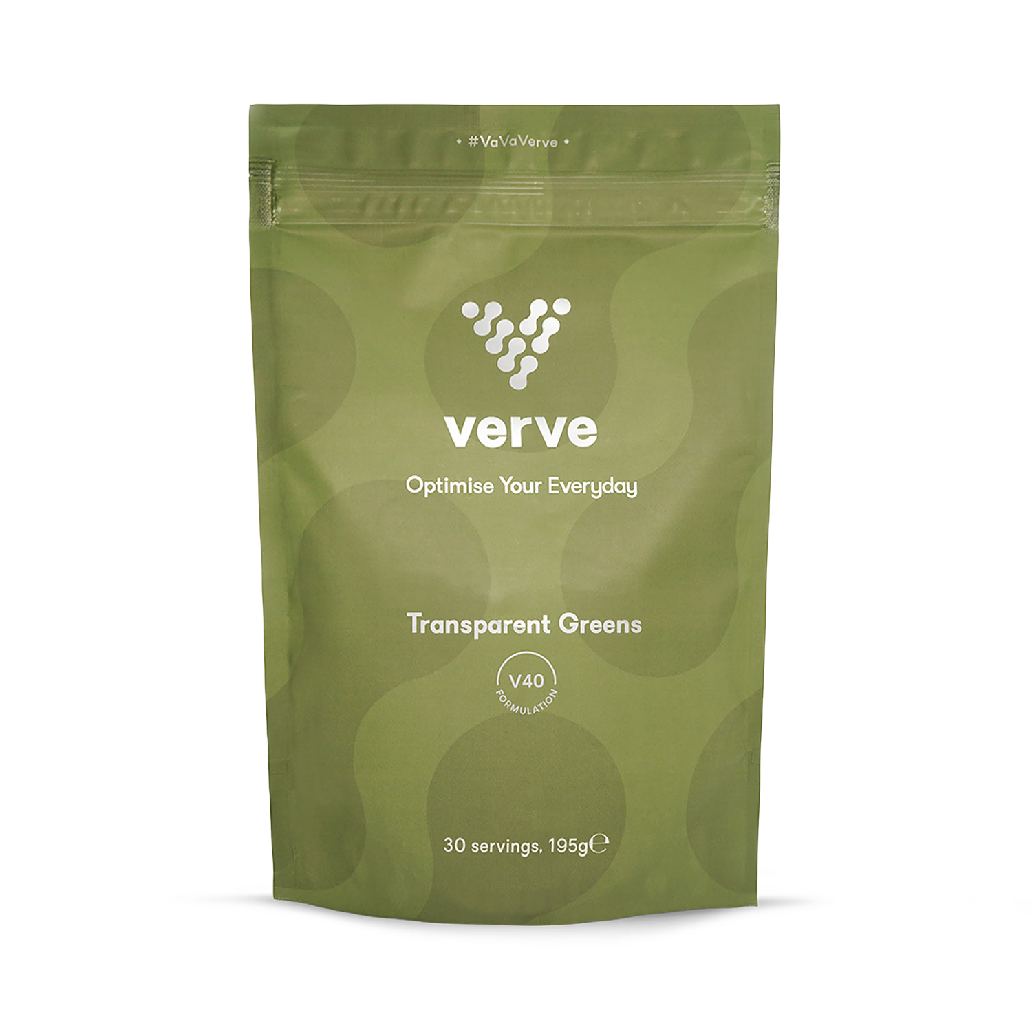 Verve Transparent Greens V40 greens powder - British product