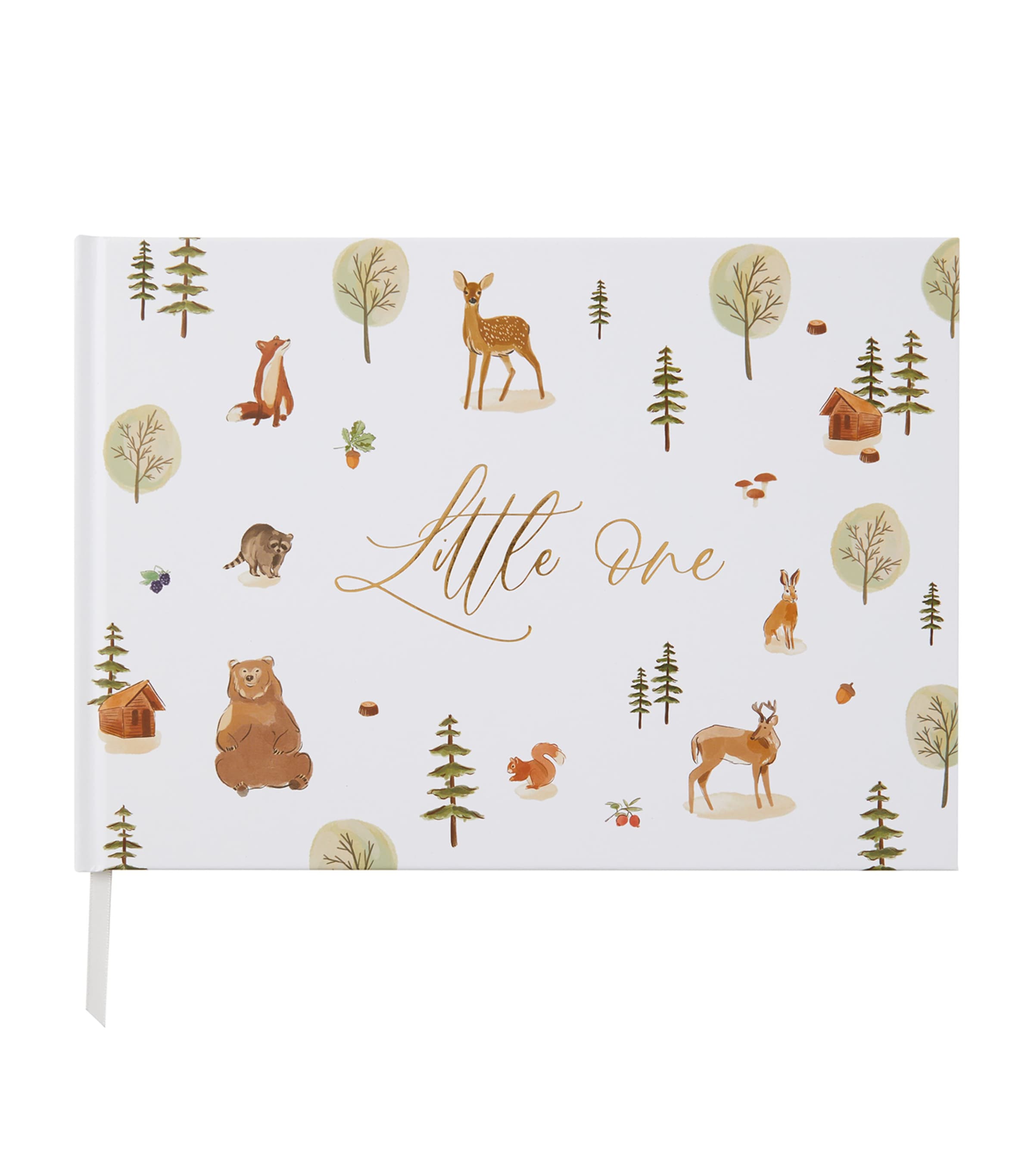 Blush and Gold baby memory book - British product