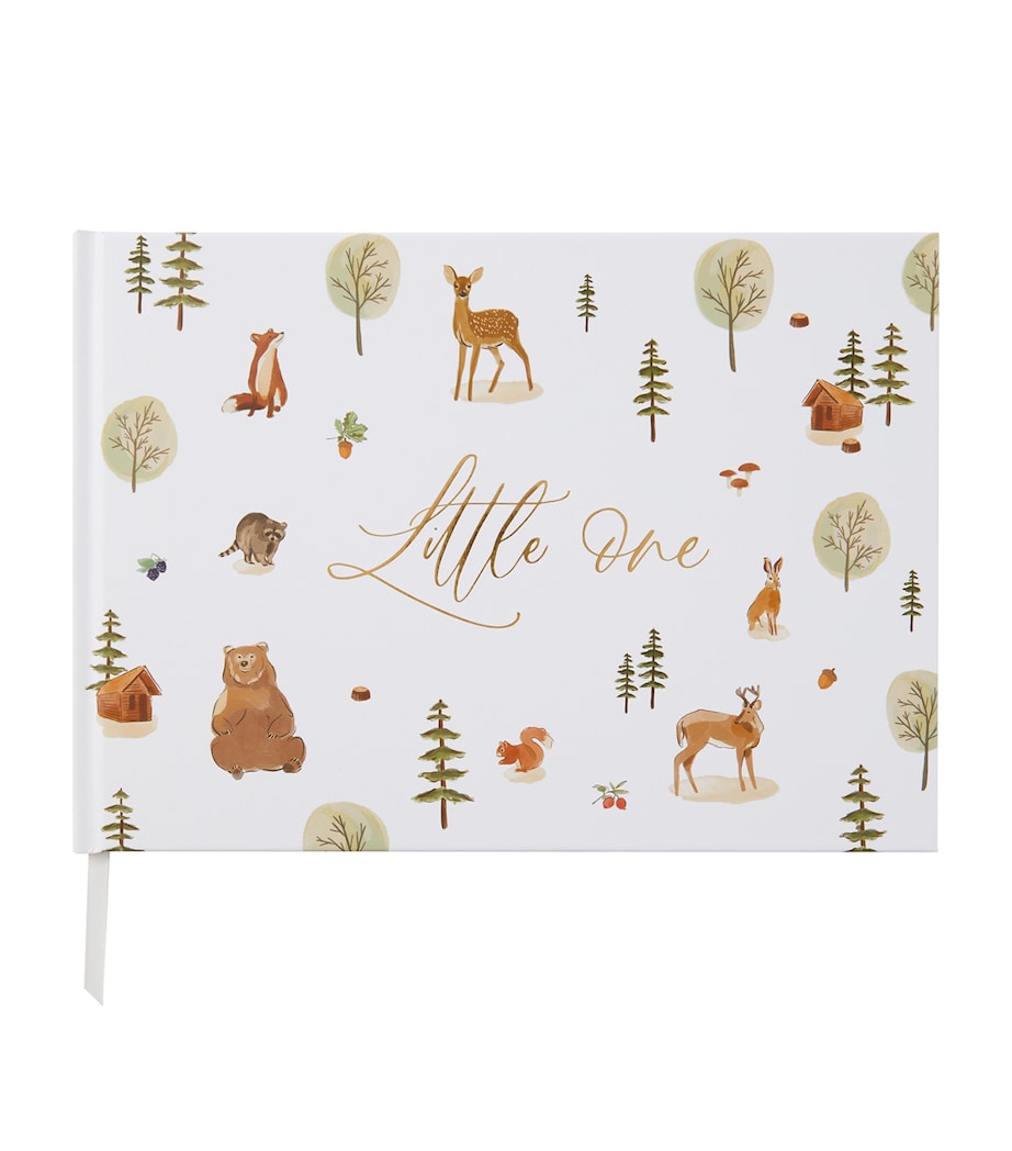Blush and Gold baby memory book - British product