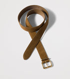 Miu Miu suede belt with gold buckle, imported from the UK