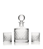 Waterford Crystal Opulence bar set ice bucket and tongs (British brand)
