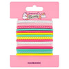 Fantasy pastel elastic hairbands pack of 15 - British product