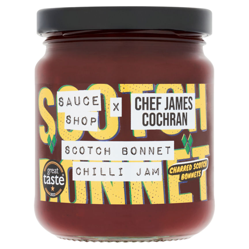 Sauce Shop Scotch Bonnet Chilli Jam GOODS ASDA   