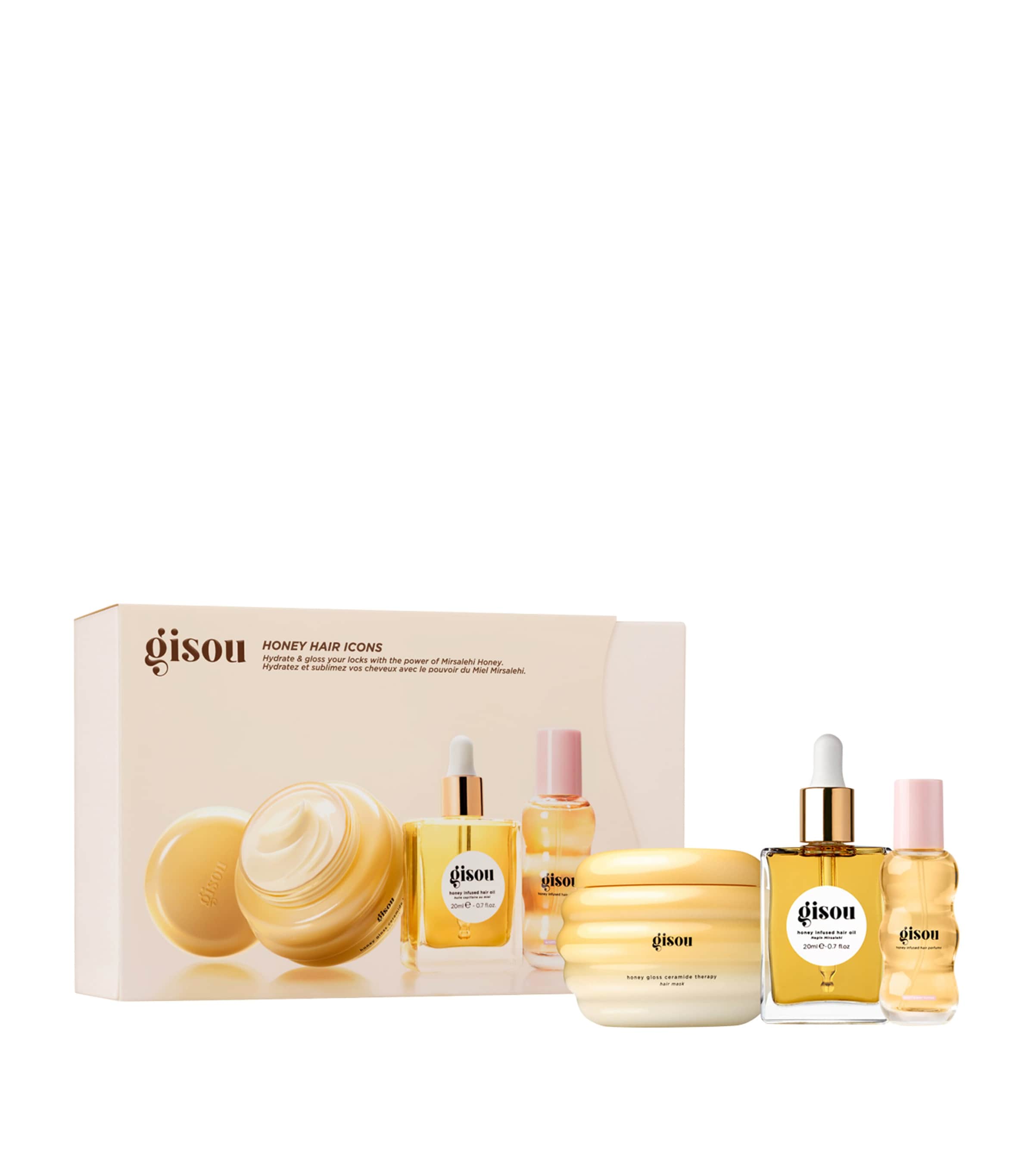 Gisou Honey Hair Icons Set, UK version