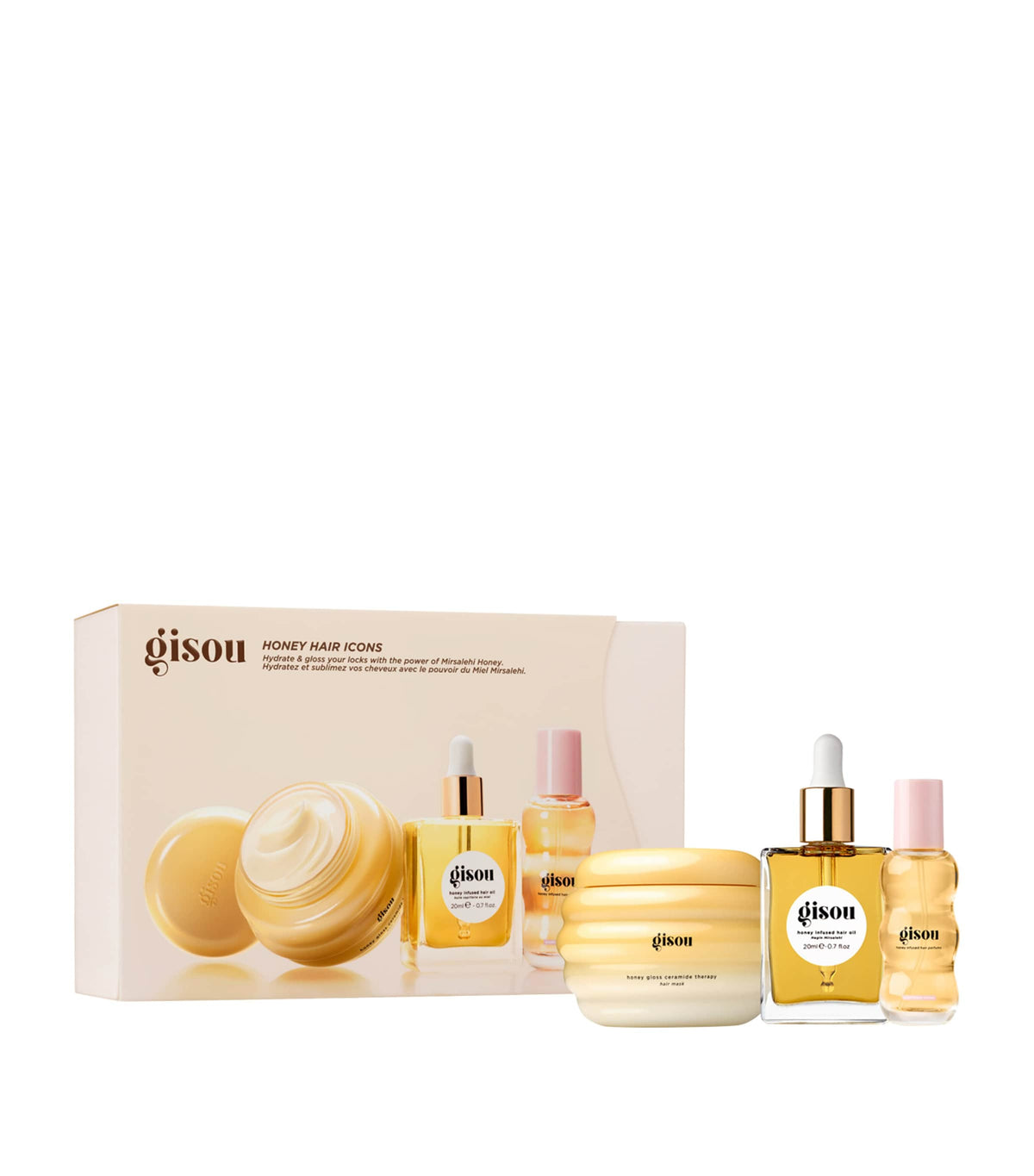 Gisou Honey Hair Icons Set, UK version