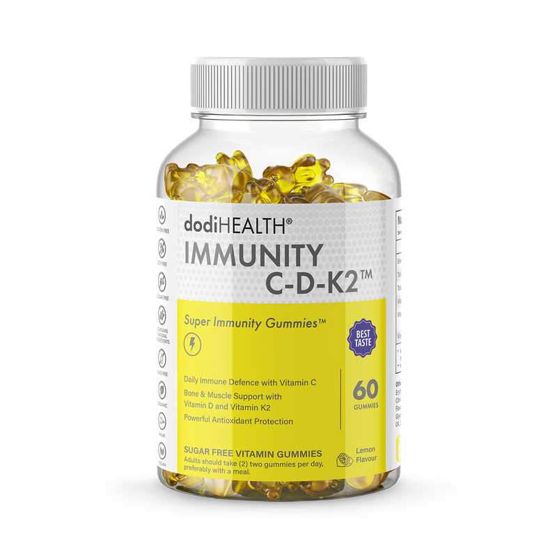 Dodi Health Immunity Gummies, imported from the UK