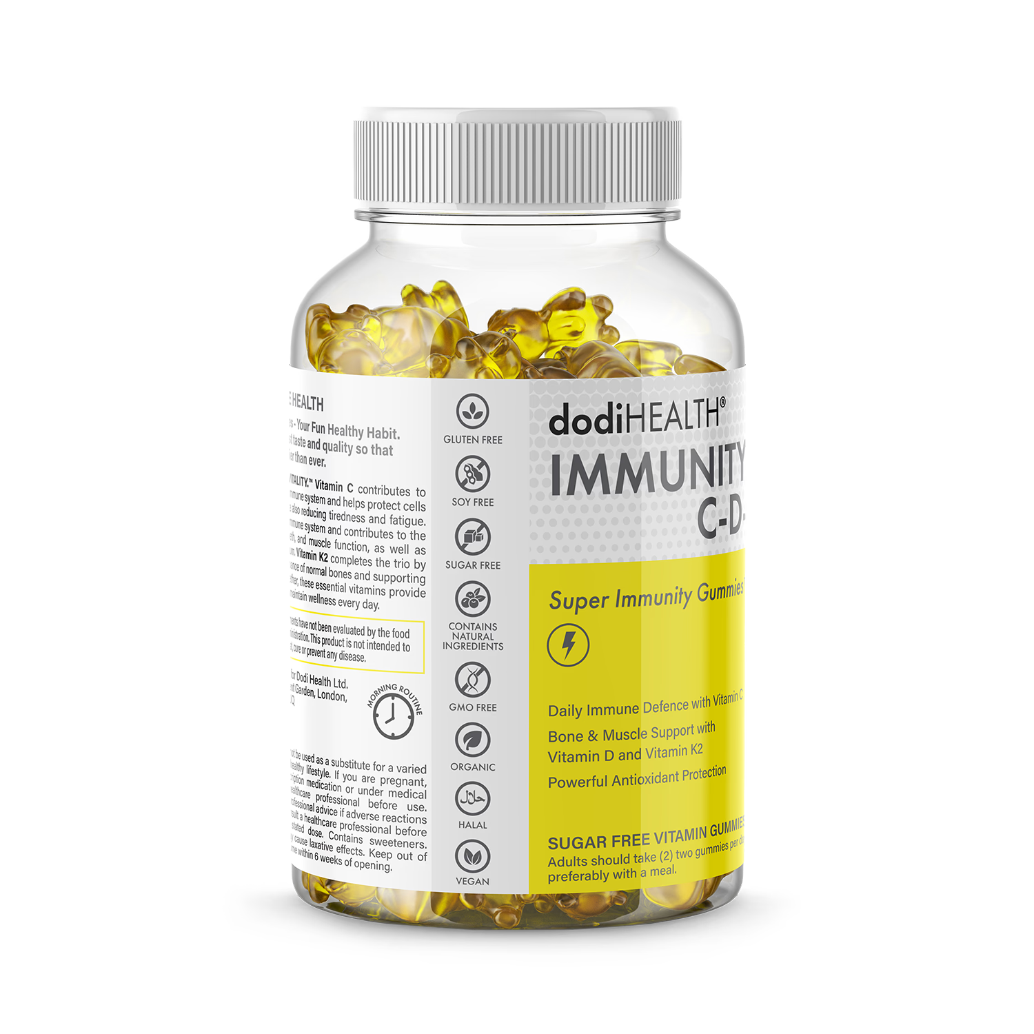 Dodi Health Immunity Gummies, imported from the UK
