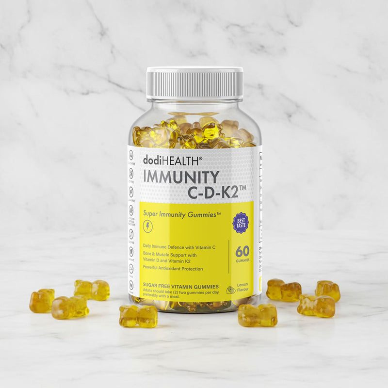 Dodi Health Immunity Gummies, imported from the UK