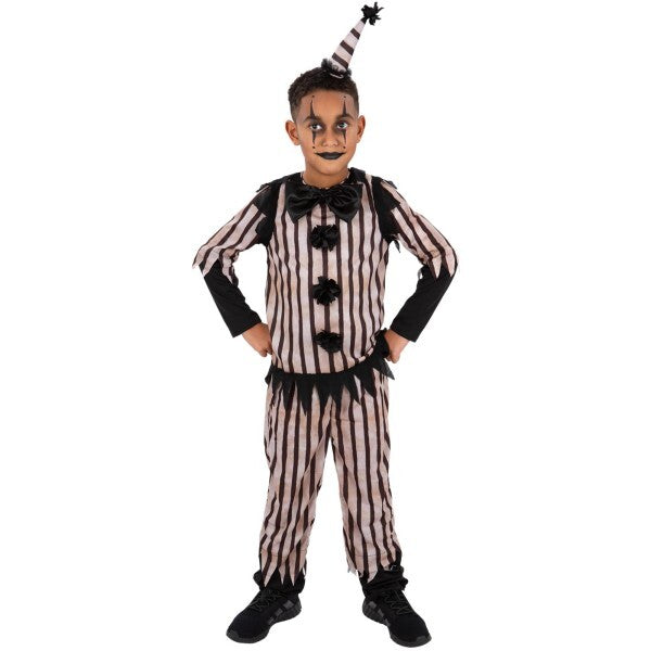 Smiffys dunkles Vintage Clown Kostüm für Jungen, importiert aus Großbritannien