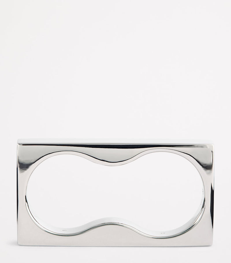Tom Wood double square sterling silver ring, imported from the UK