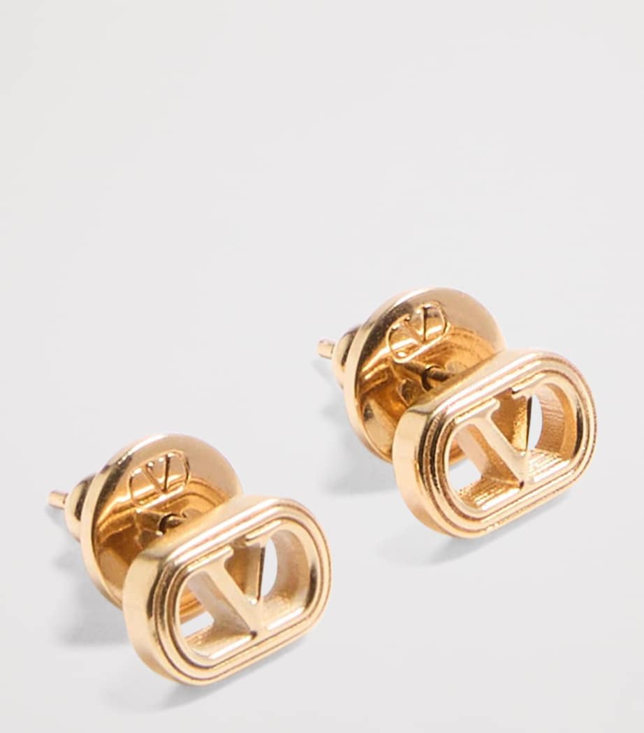 Valentino Garavani VLogo Signature stud earrings (British brand)