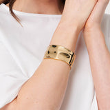 Izabel London metallic statement bracelet, UK version