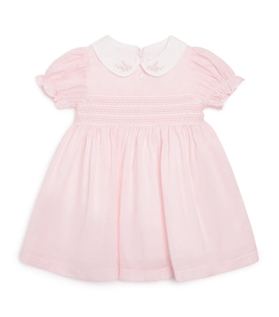 Harrods Patachou Cotton Smocked Dress 6 Months to 4 Years- Buy online at McGrocer