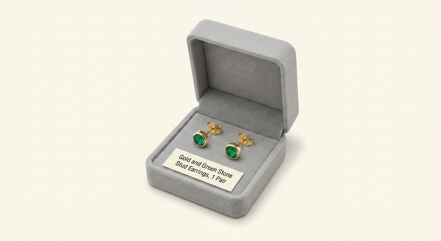 Cartier Panthère de Cartier yellow gold earrings tsavorite onyx (British brand)