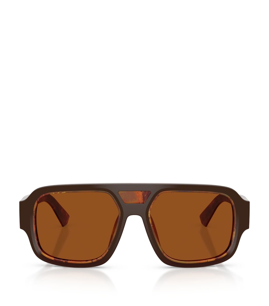 Dolce&Gabbana pilot sunglasses with acetate frame - British product