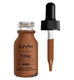 NYX Professional Makeup Total Control Pro Drop Controllable Coverage Foundation Vegetarian & Vegan Boots 21 Mahogany  