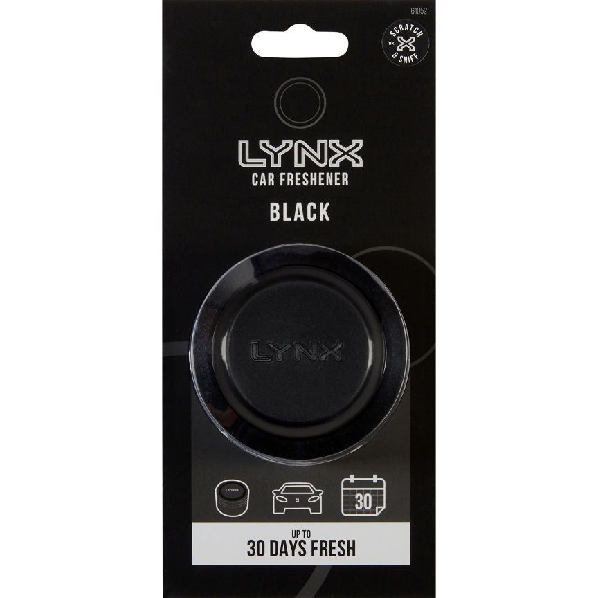 Lynx Gel Can Car Freshener - Black DIY ASDA   