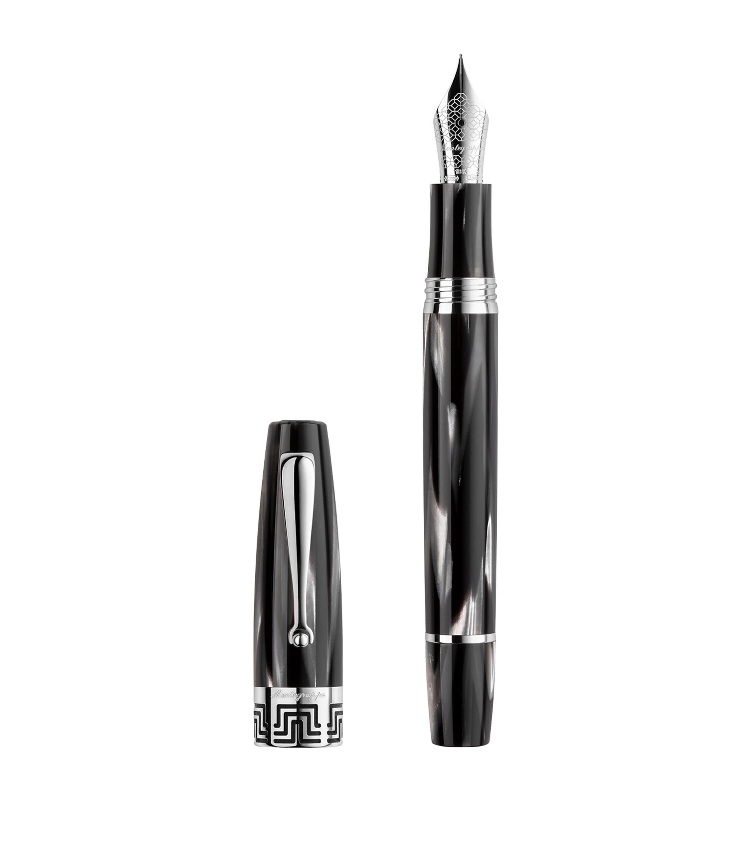 Montegrappa Extra 1930 Sterling Silver-Trim fountain pen, imported from the UK