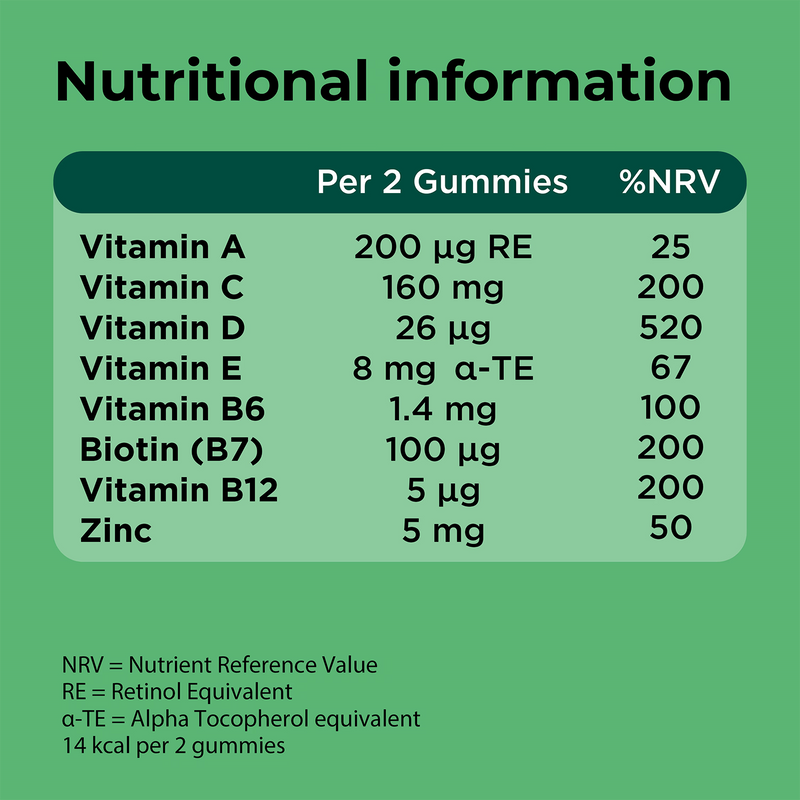 Berocca Immuno orange gummies 60 - British product