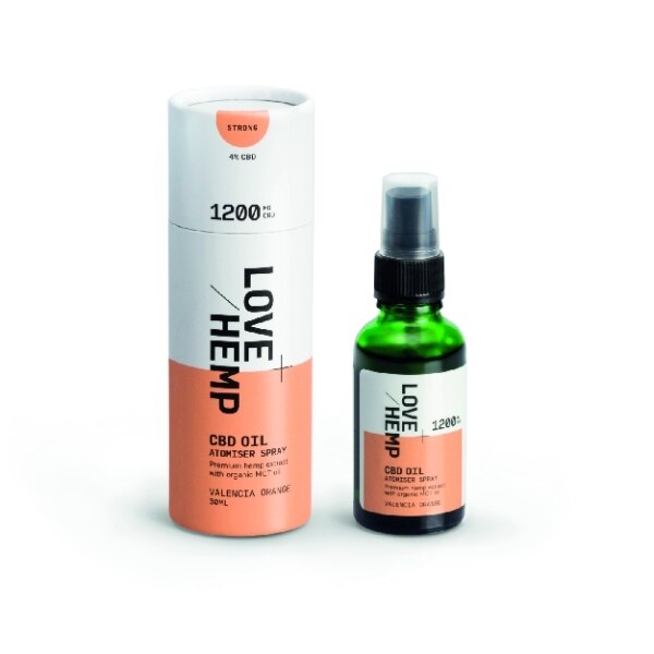 Love Hemp 1200Mg 4% Cbd Oil Spray - 30Ml Valencia Orange GOODS Superdrug   