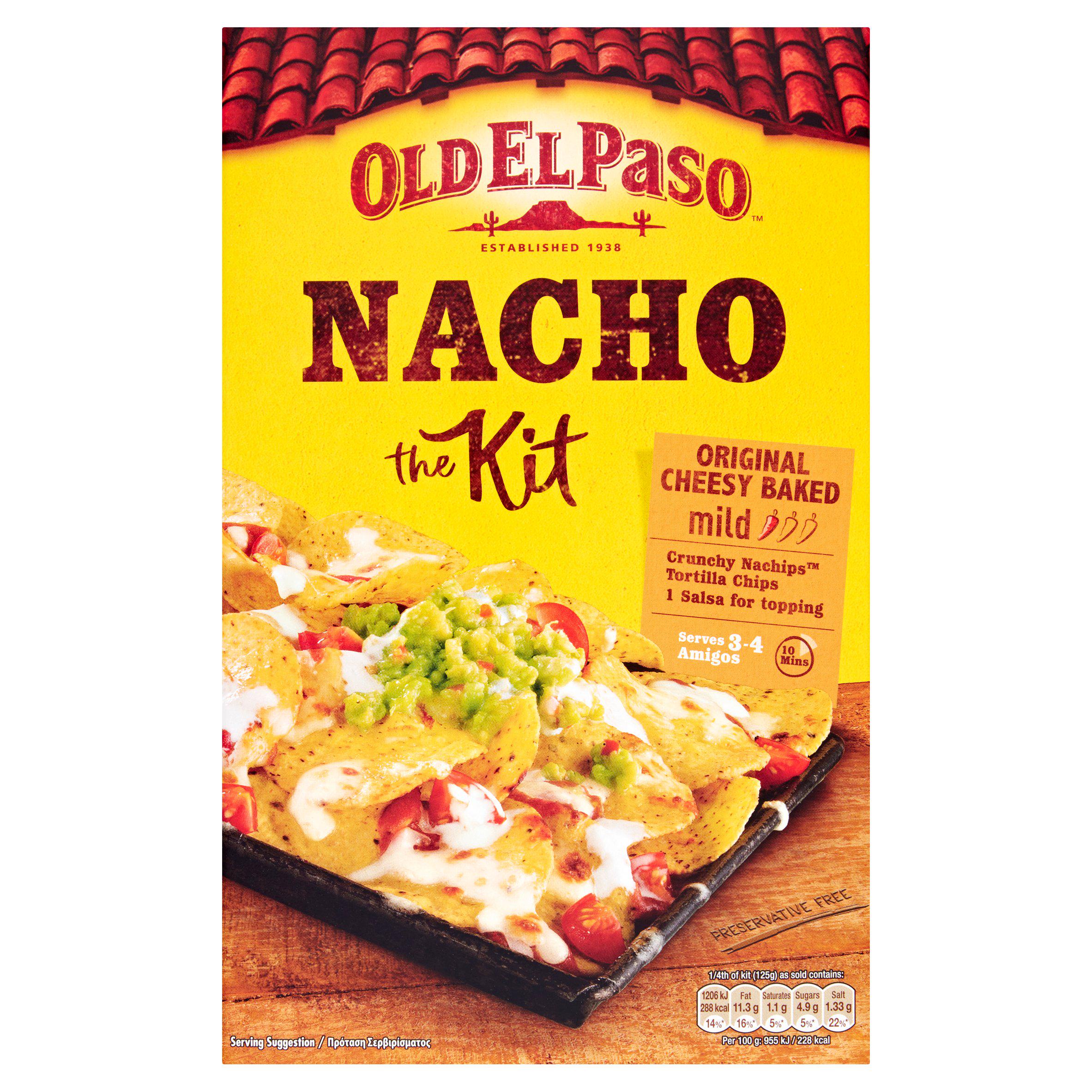 Old El Paso Mexican Original Mild Nacho Kit 505g GOODS Sainsburys   