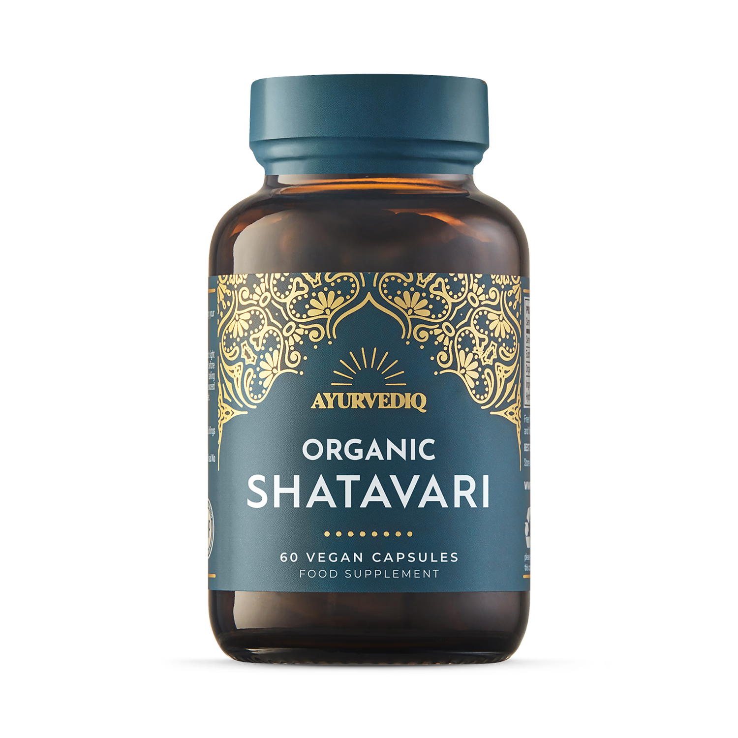 Ayurvediq organic shatavari capsules 60 - British product