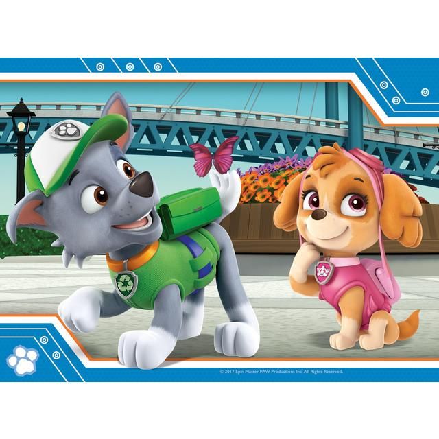 Paw Patrol 4 in a Box Jigsaw Puzzles