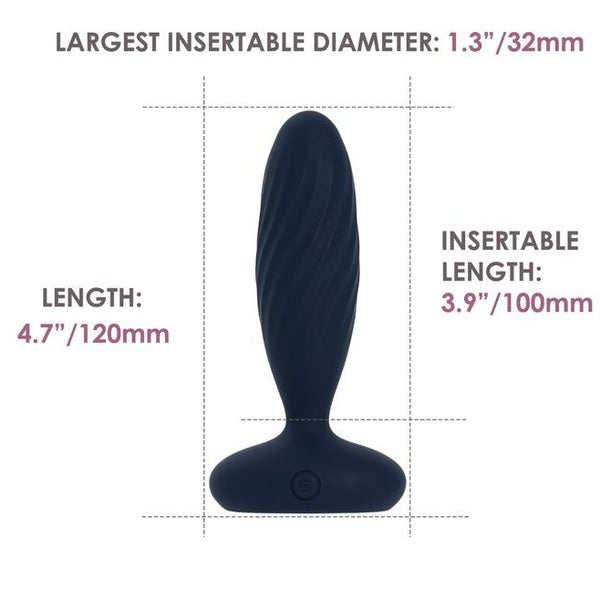 Svakom Jordan app-controlled thrusting anal vibrator, imported from the UK