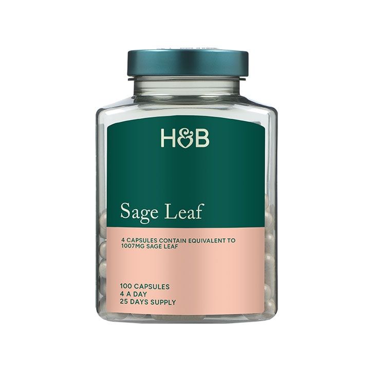 Holland &amp; Barrett Sage Leaf 100 Capsules