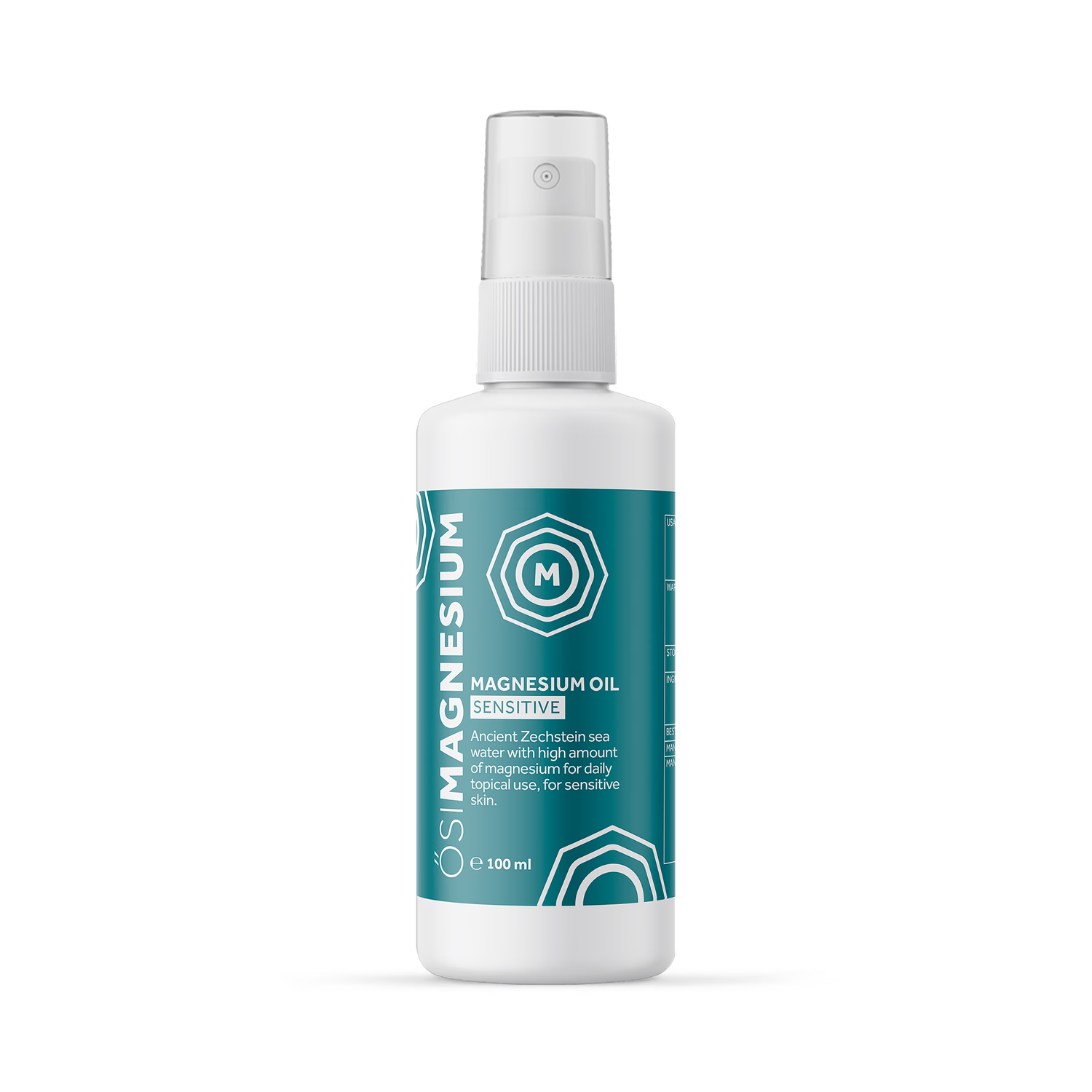 Osi Magnesium Oil Sensitive 100ml spray, imported from the UK