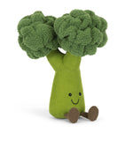 Jellycat Amuseables Broccoli plush soft toy 24cm, UK version