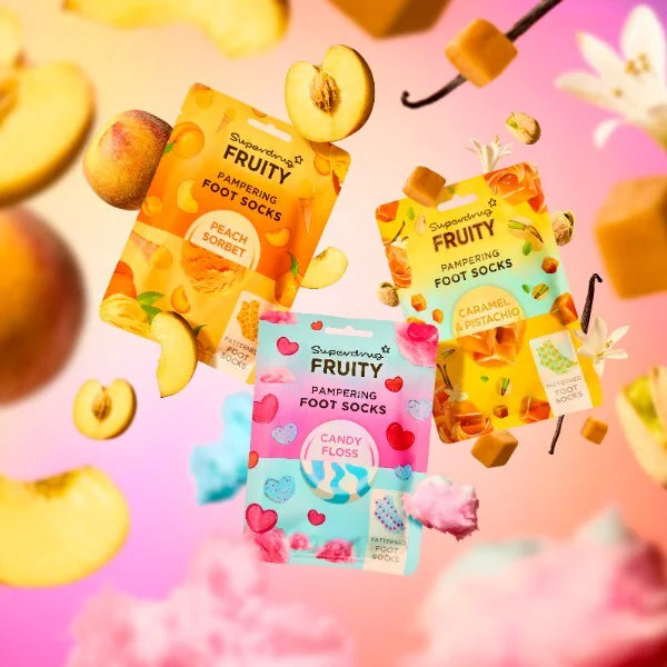 Superdrug Candyfloss Foot Socks Pack (British brand)